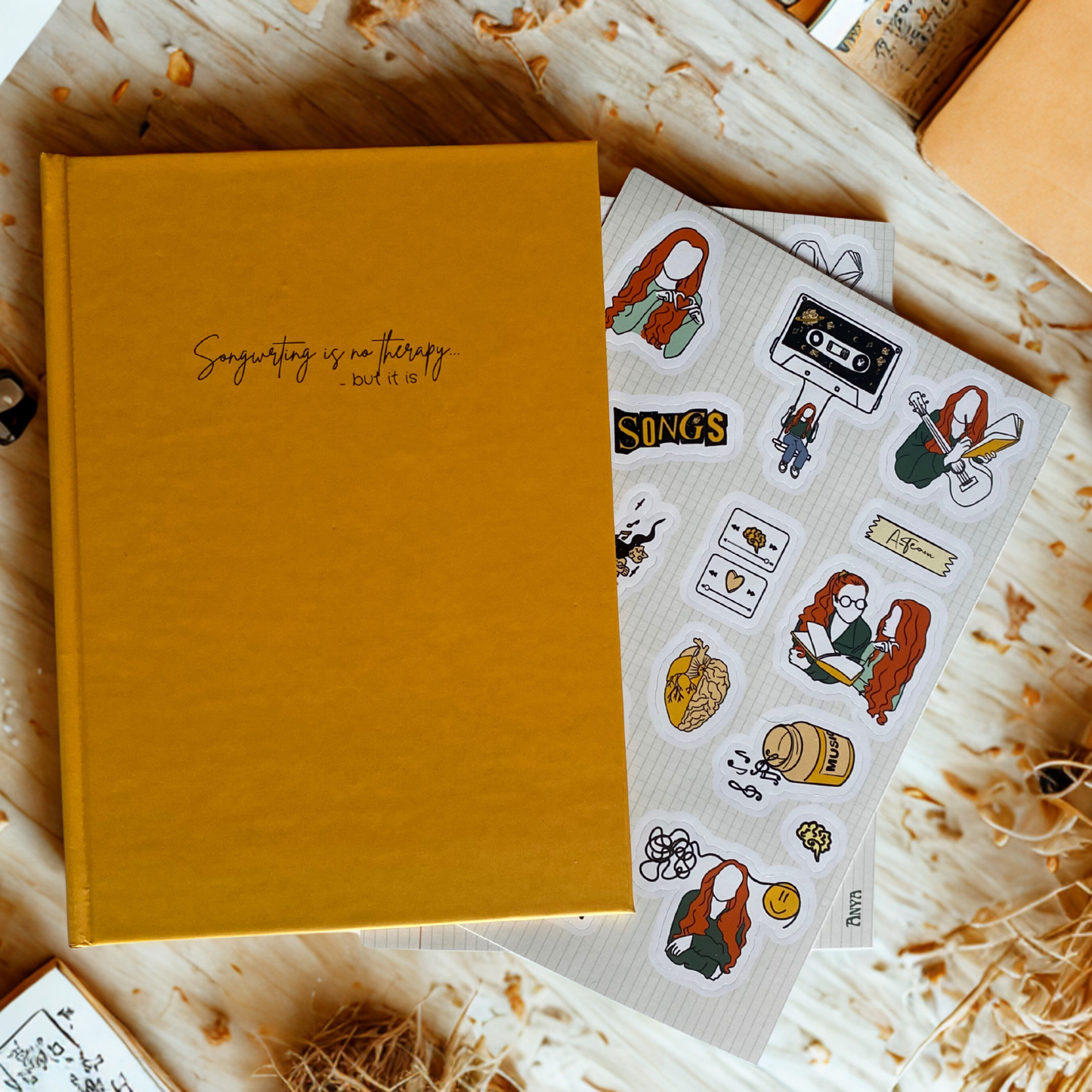 Sticker Your Story – Aesthetic Music Stickers for Journaling & Tech