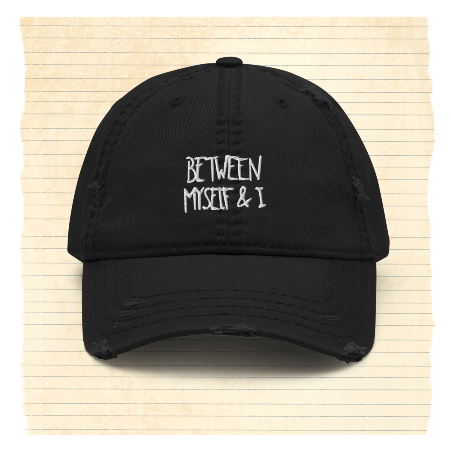 Distressed Dad Hat